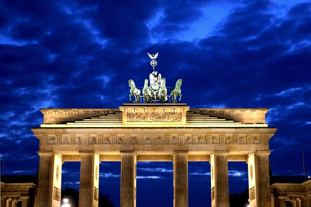 Travel view of Berlin, Germany