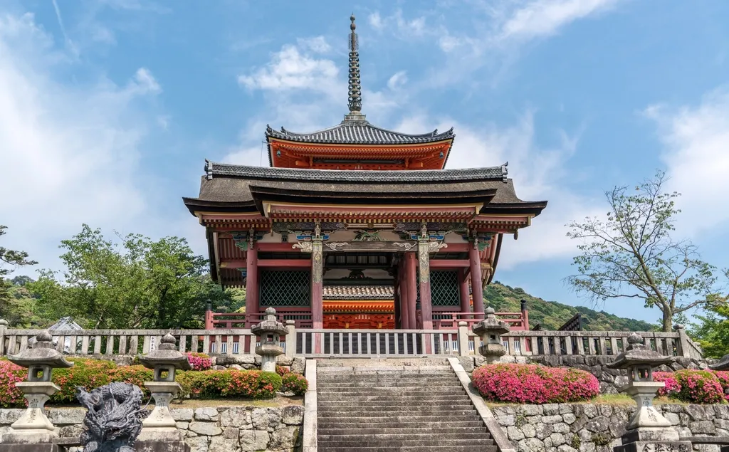 Travel view of Kyoto, Japan