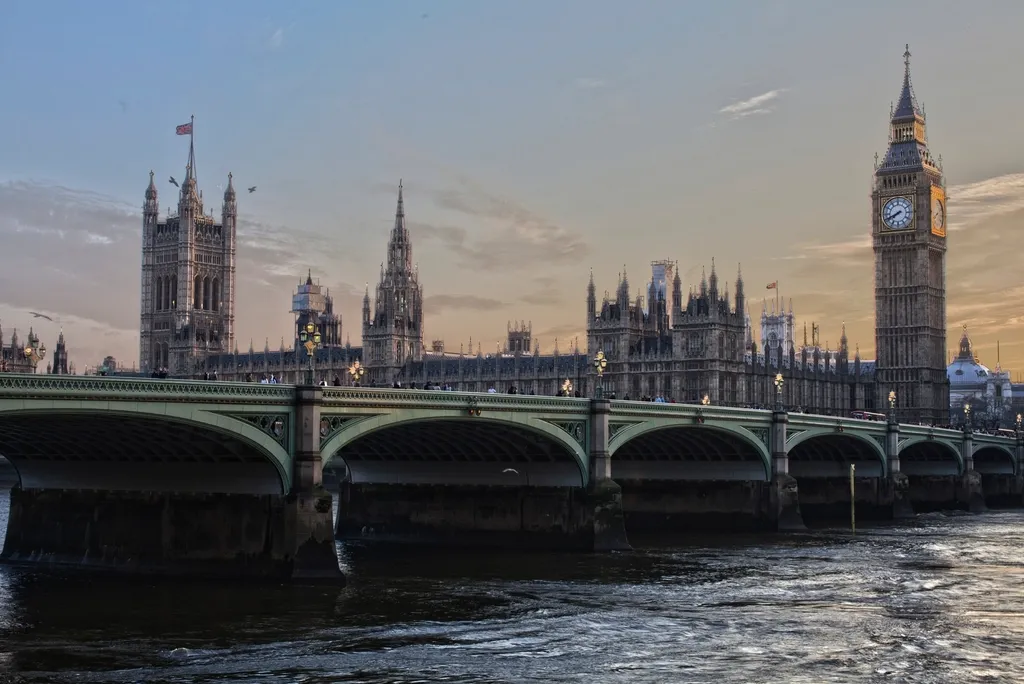 Travel view of London, United Kingdom