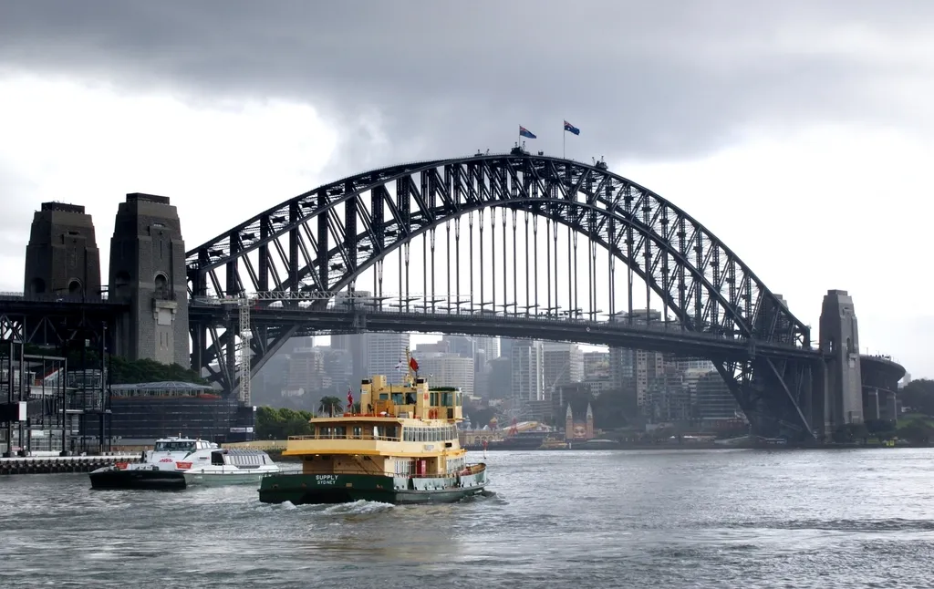 Travel view of Sydney, Australia