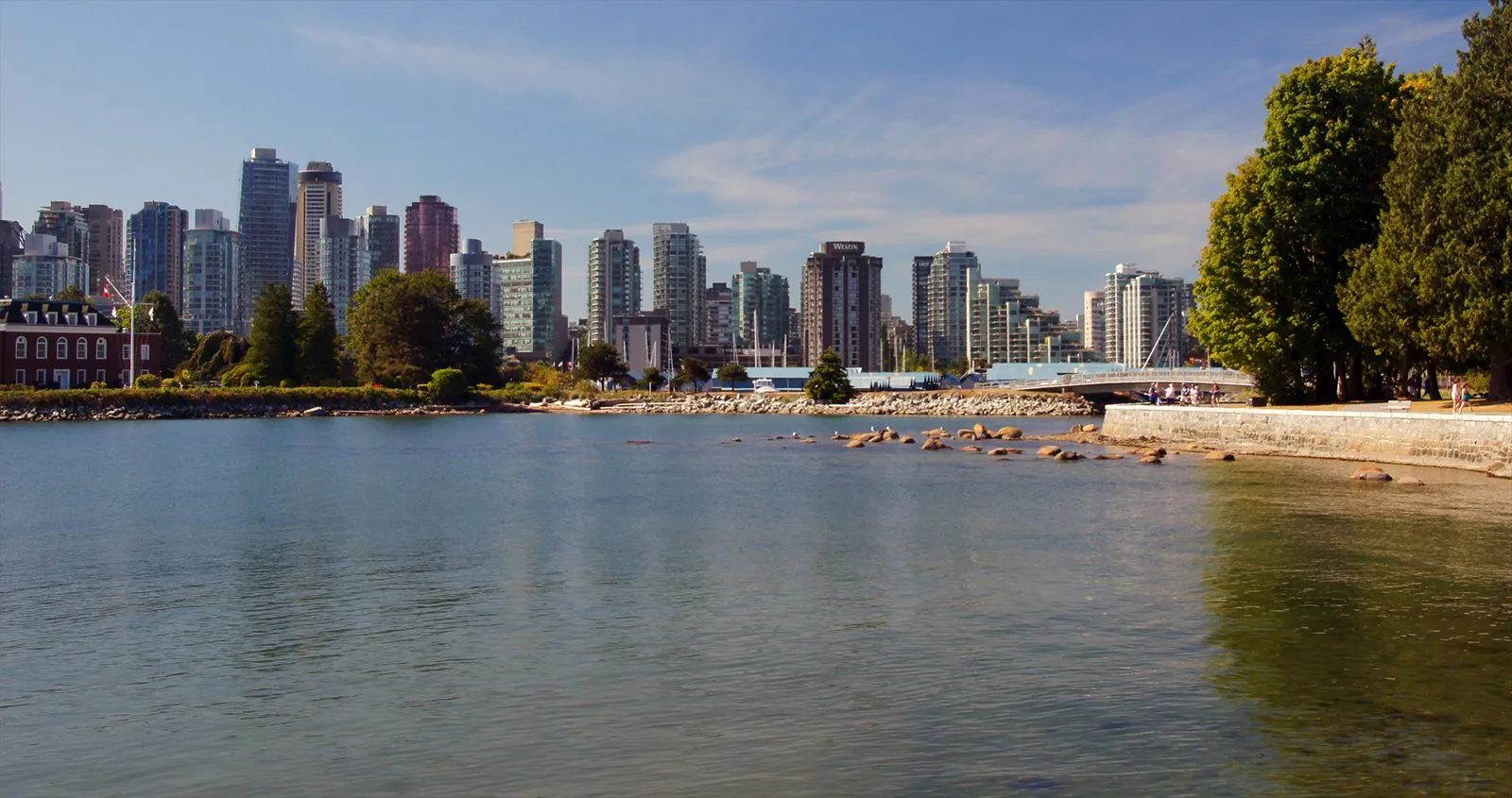 Travel view of Vancouver, Canada